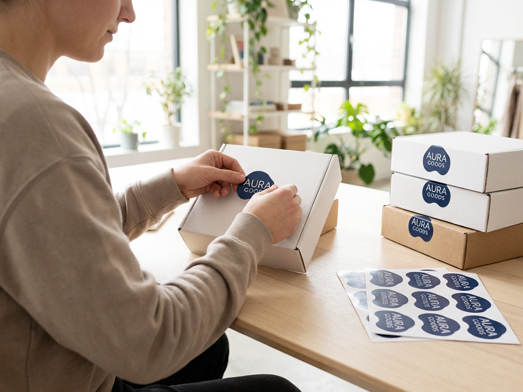 Die-Cut Sheet Labels - View 3