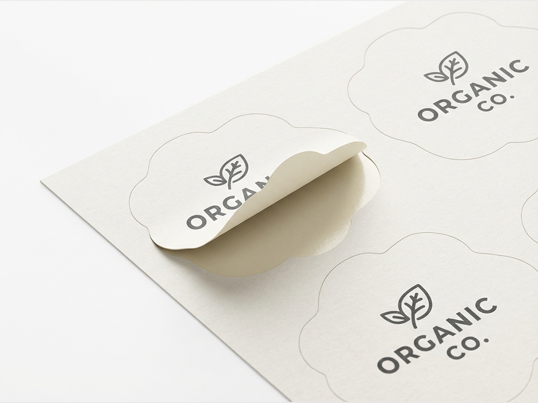 Die-Cut Sheet Labels - View 4
