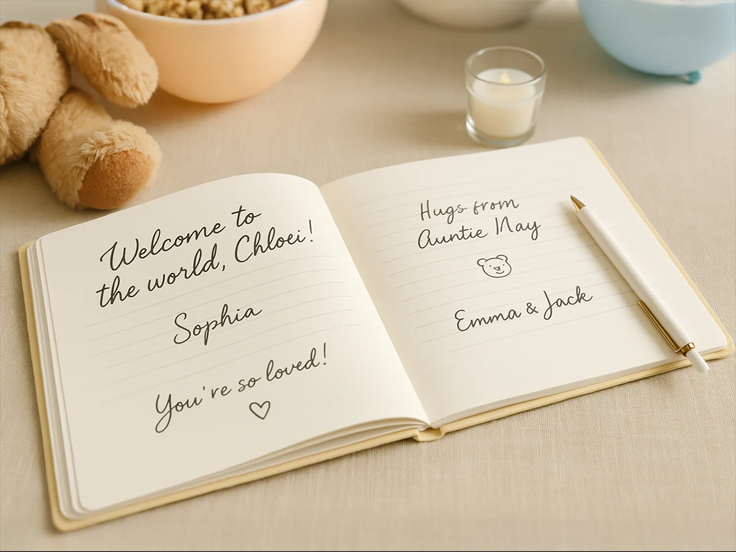 Custom Guest Books - View 1