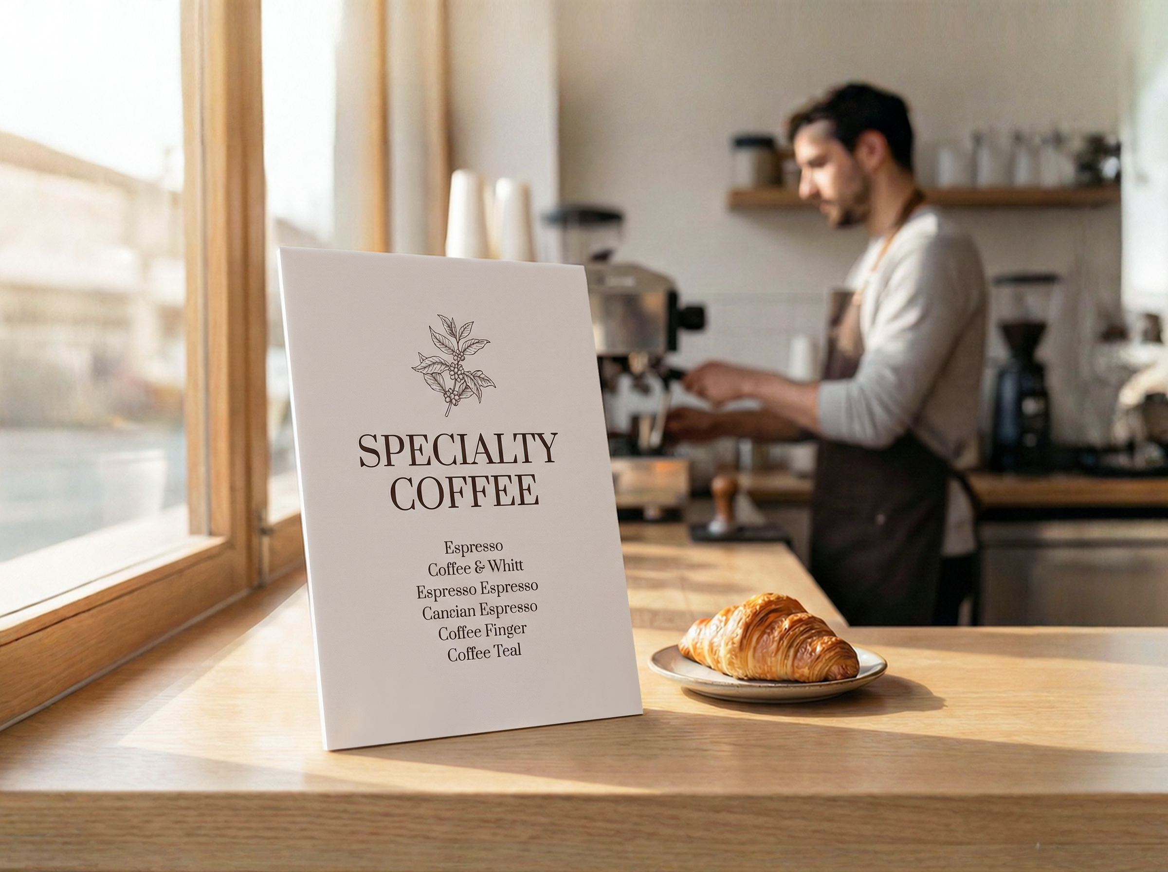 Mounted Tabletop Signs - View 3