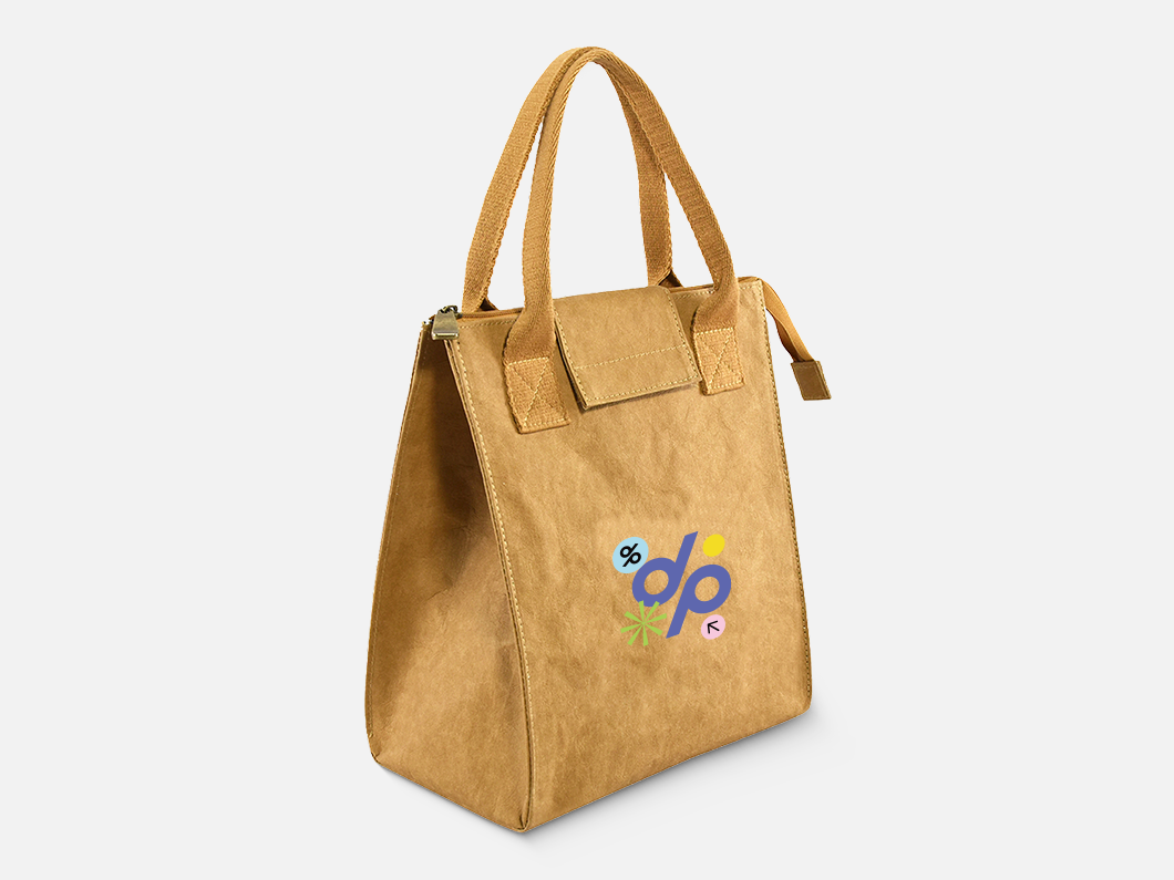 Kraft Paper Thermal Lunch Bag