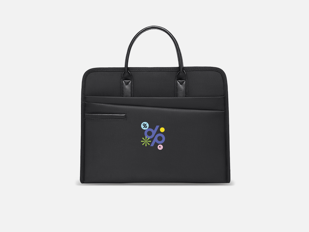 Slim Laptop Briefcase - View 1