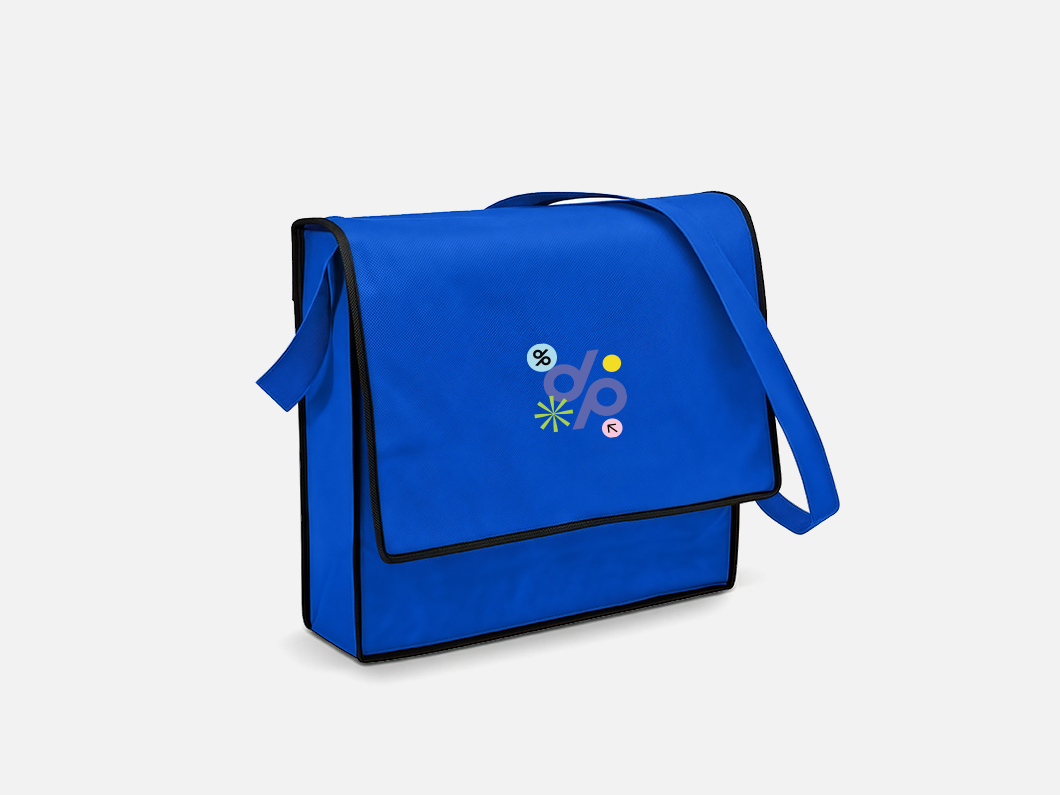 Non Woven Messenger Bag - View 1