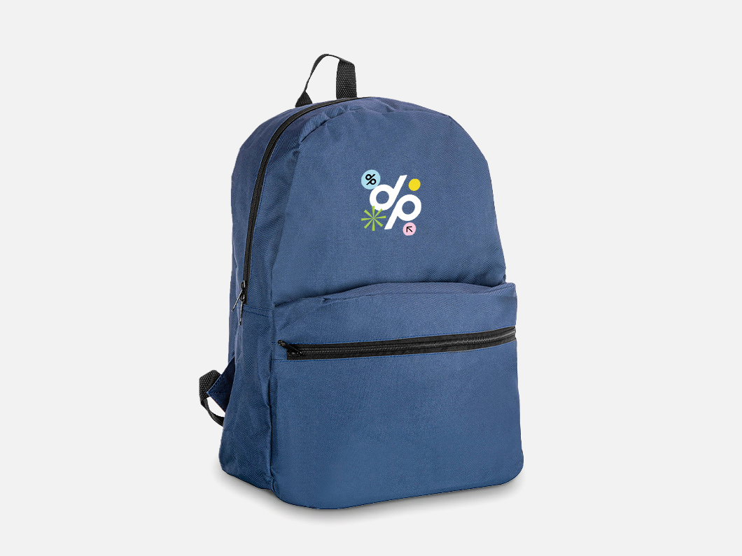 600D Promotional Backpacks with Logo600D - View 1