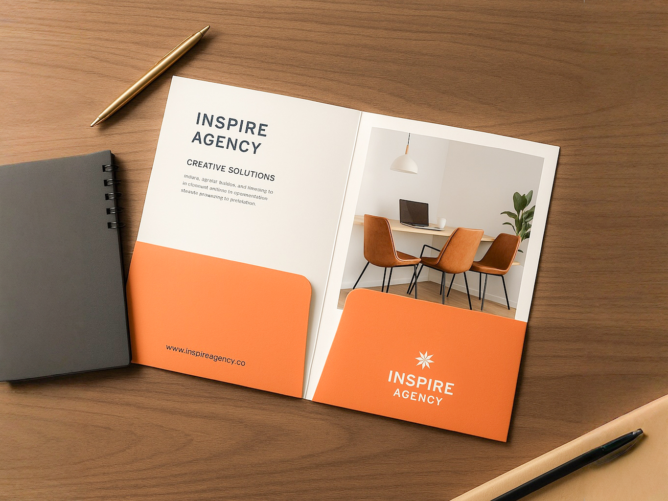 Branded Presentation Folders - View 5