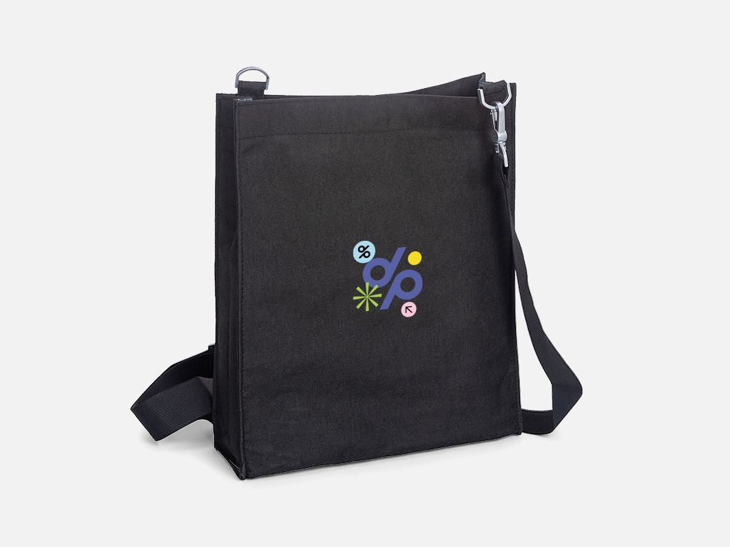 Nylon Messenger Bag - View 1