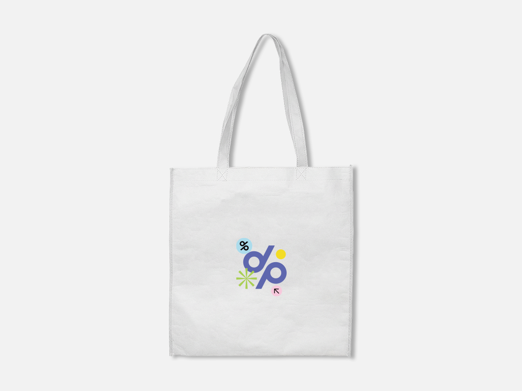 Laminated Paper Tote Bag - View 2