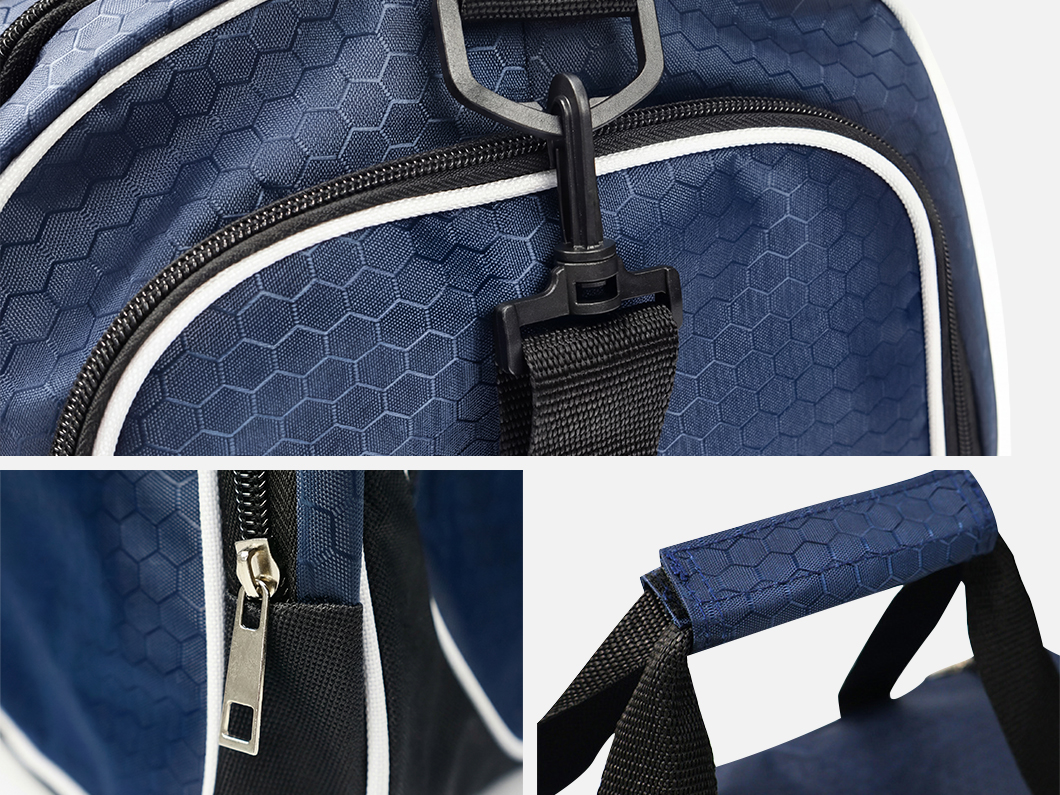 Gym Duffel Bag with Shoe Compartment - View 2