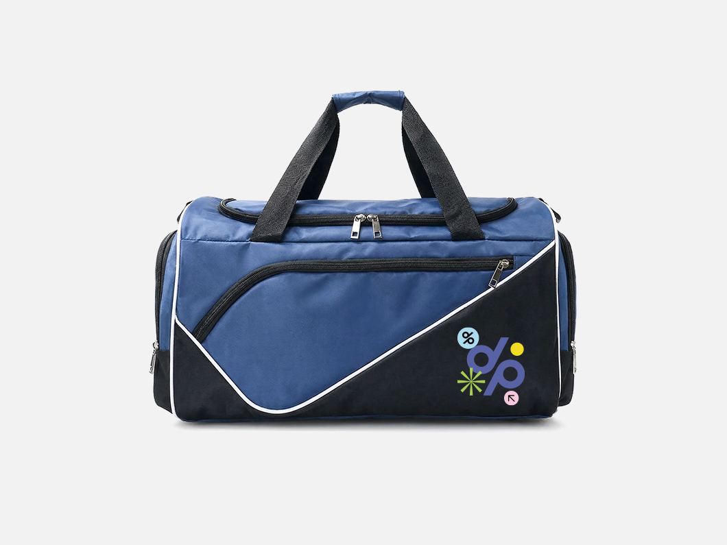 Gym Duffel Bag with Shoe Compartment