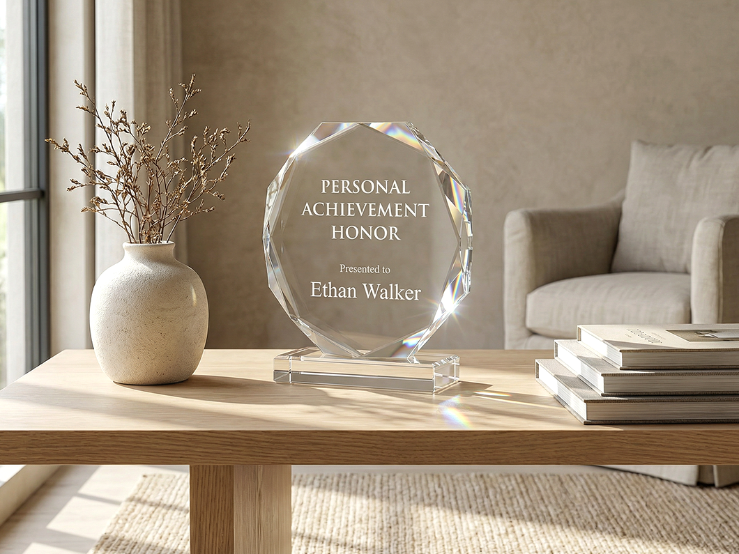 Crystal Award Plaques - View 6