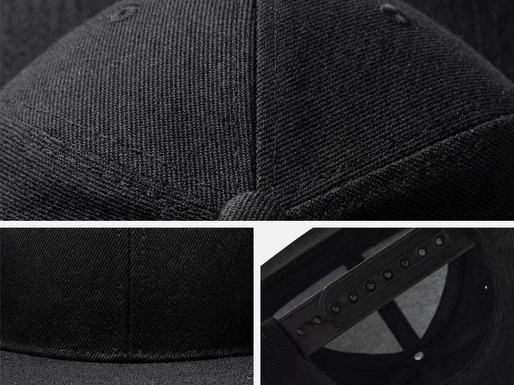 Flat Bill Snapback Hat - View 5