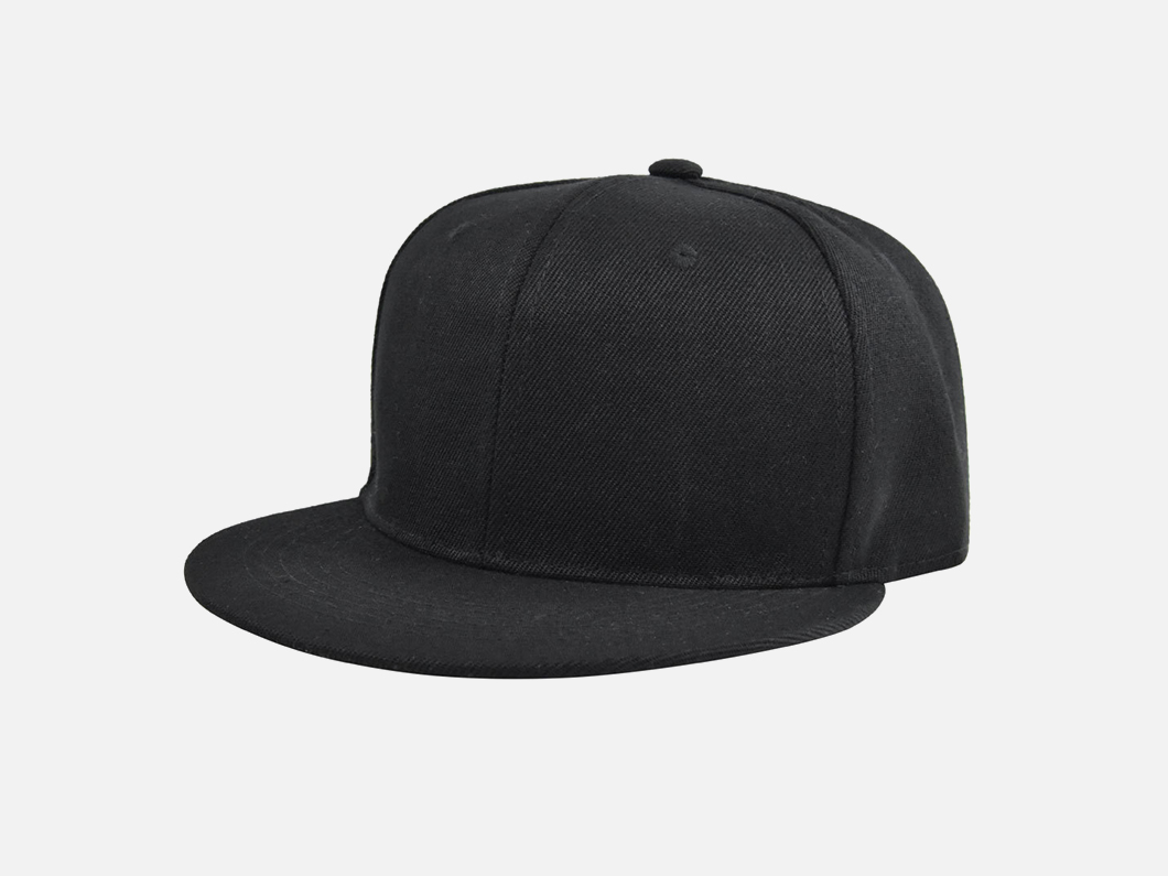Flat Bill Snapback Hat - View 3