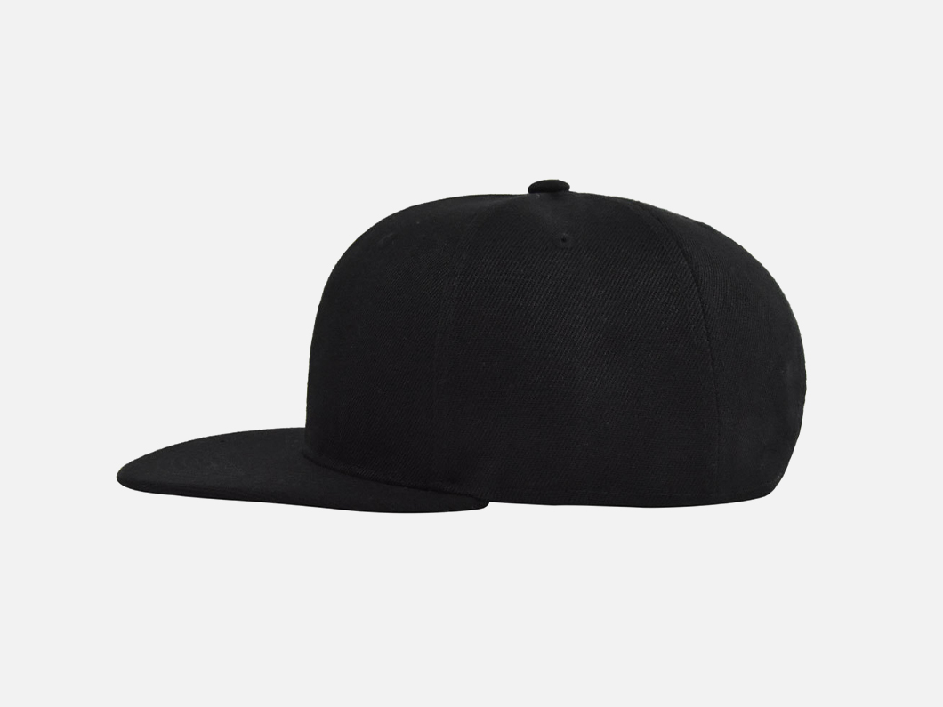 Flat Bill Snapback Hat - View 4