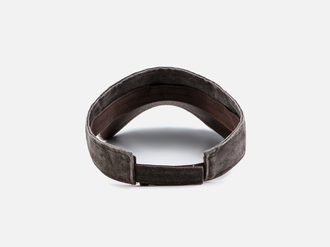 Vintage Washed Cotton Visor - View 4