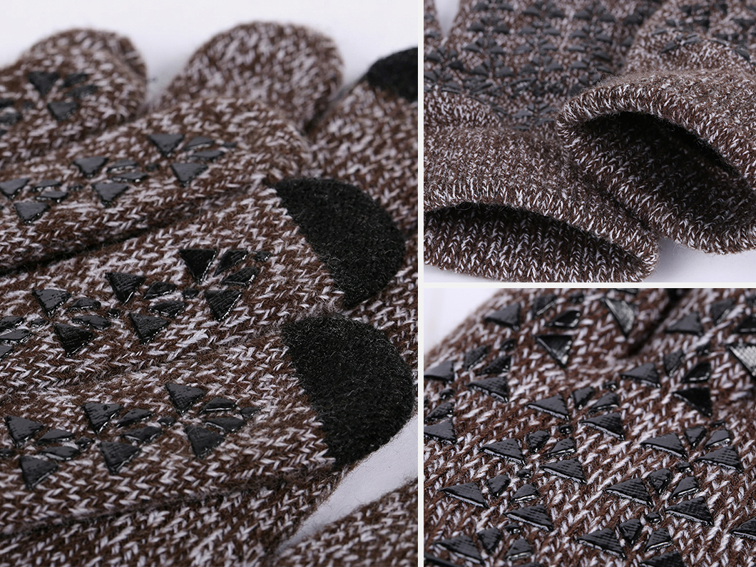 Touchscreen Knit Gloves with Custom Logo - View 3