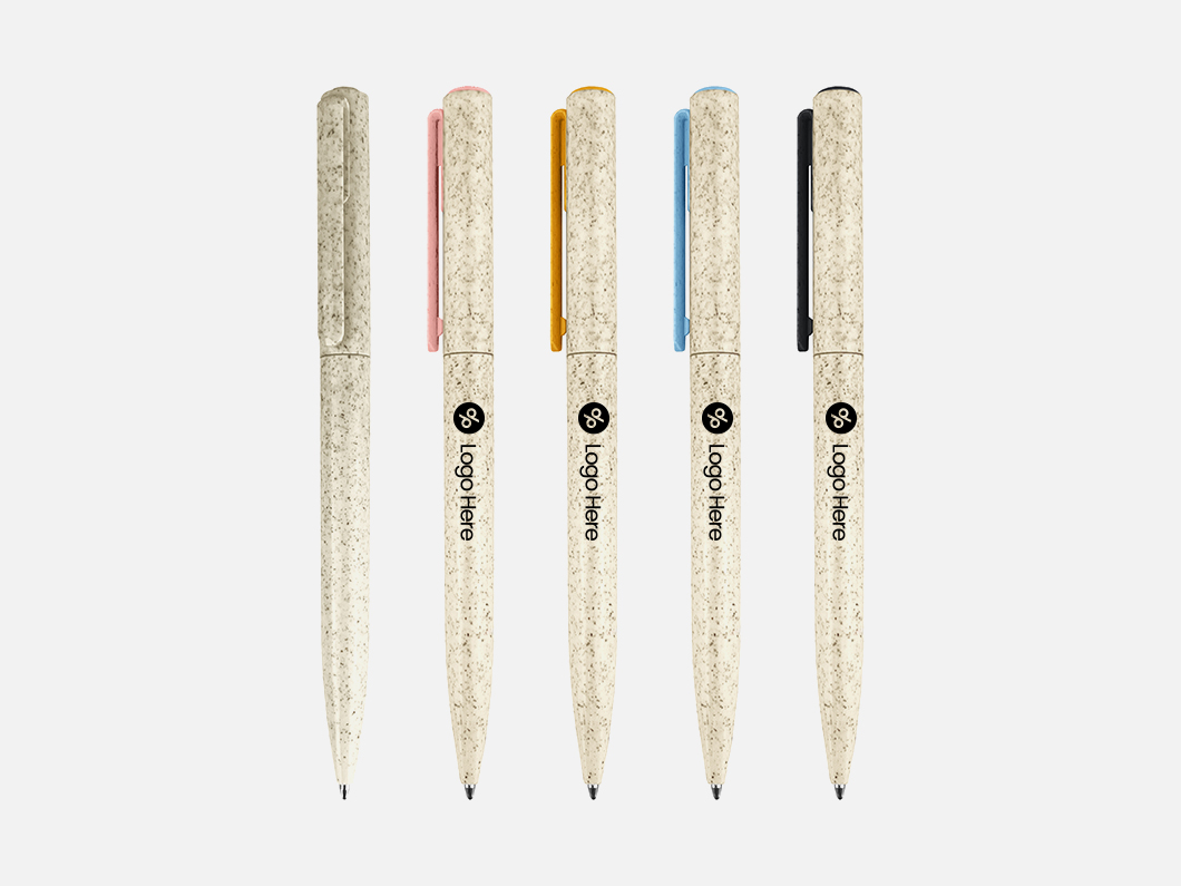 Wheat Straw Ballpoint Pen - View 1