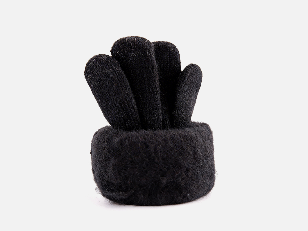 Touchscreen Knit Gloves with Custom Logo - View 2