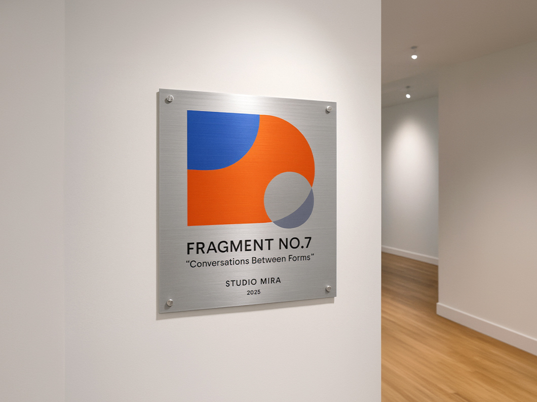 Brushed Aluminum Sandwich Board 