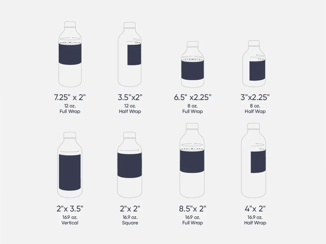 Water Bottle Labels - View 7