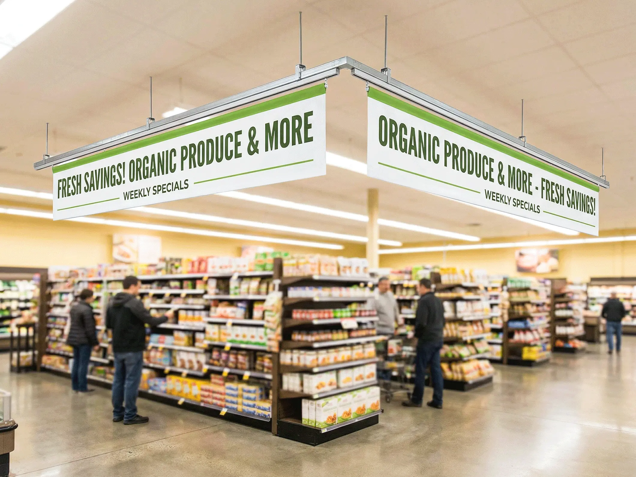 Double-Sided Blockout Fabric Banners - View 3