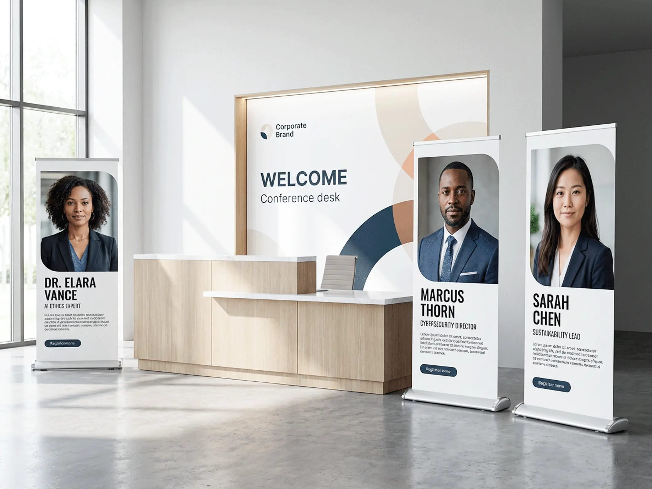 Wide Base Retractable Banners - View 3