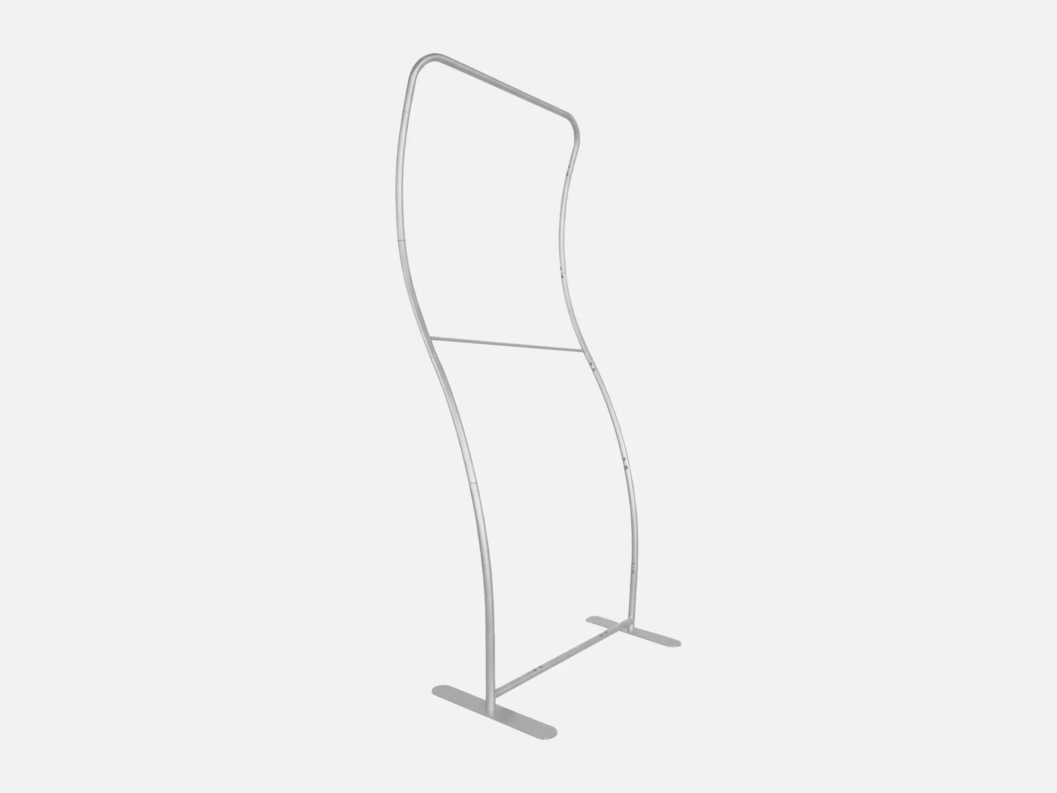 S-Shaped Fabric Display Stands - View 3