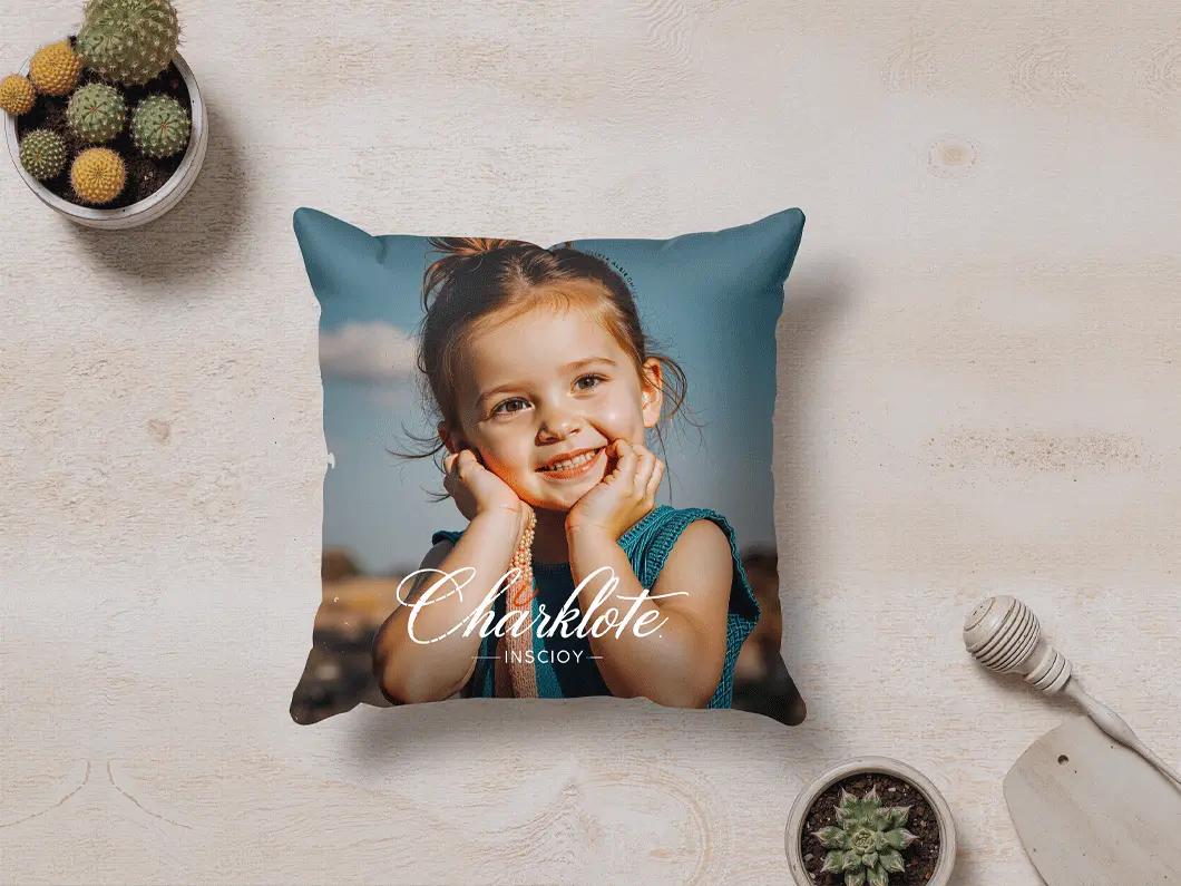 All-Over Print Custom Throw Pillows - View 3