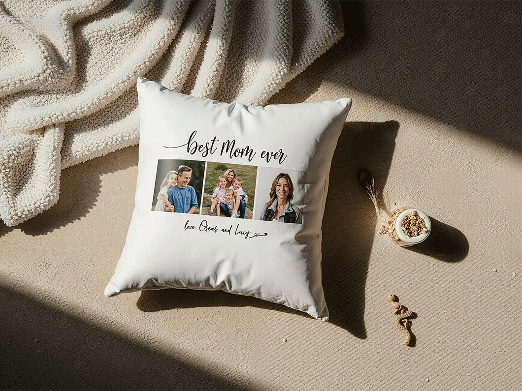 All-Over Print Custom Throw Pillows - View 4