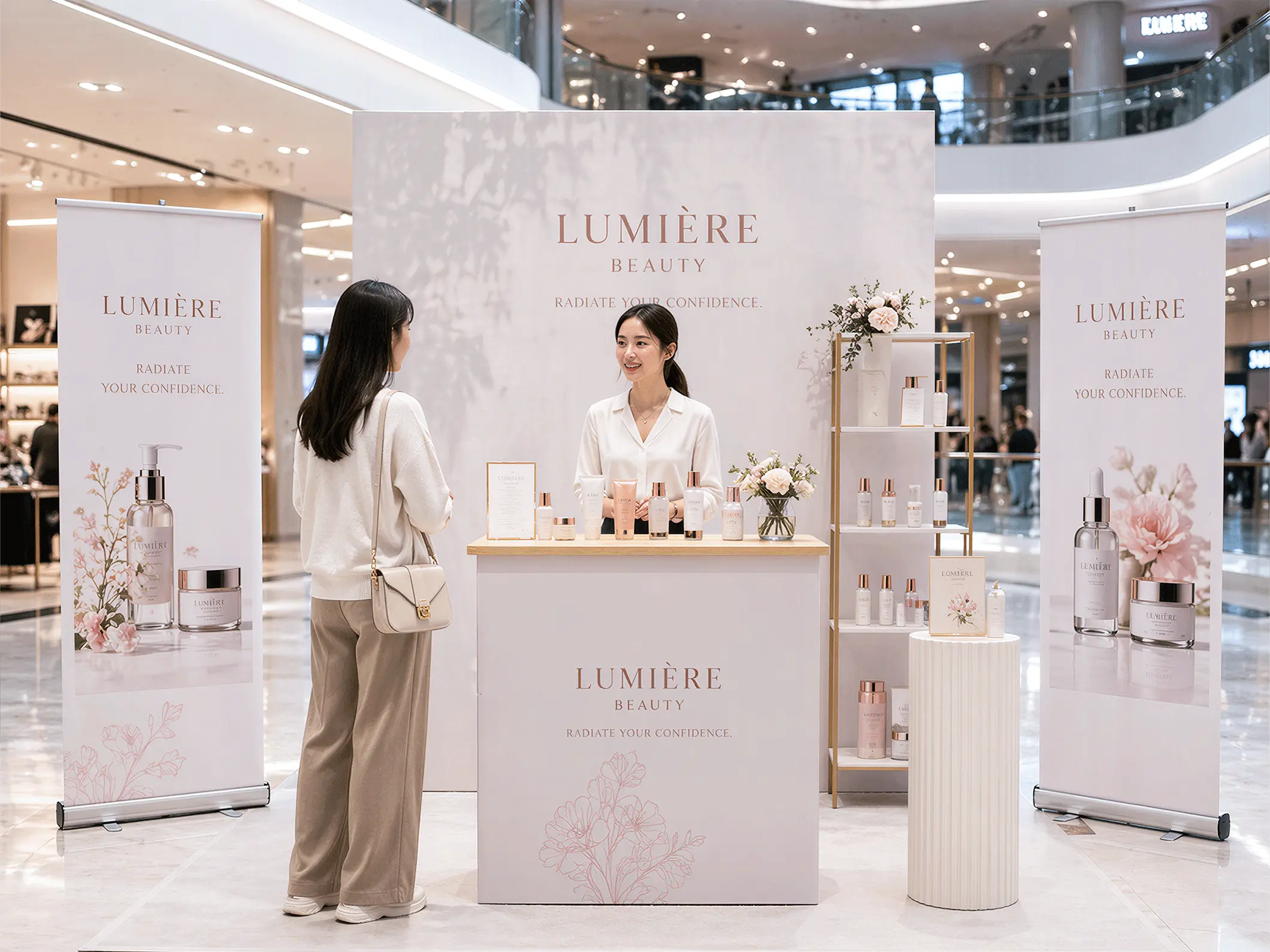 Fabric Pop-Up Counters - View 3