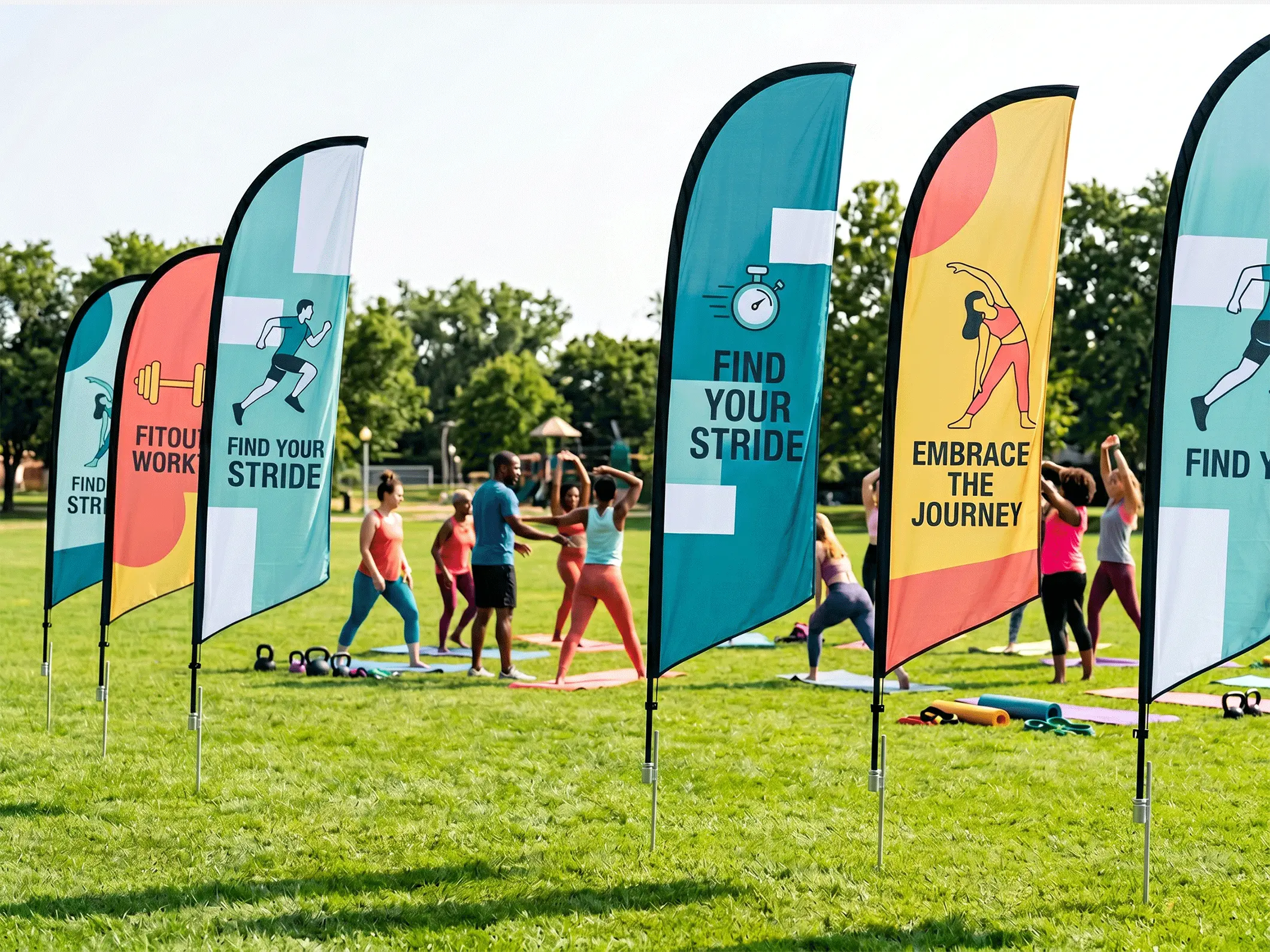 Blade Flags - View 2