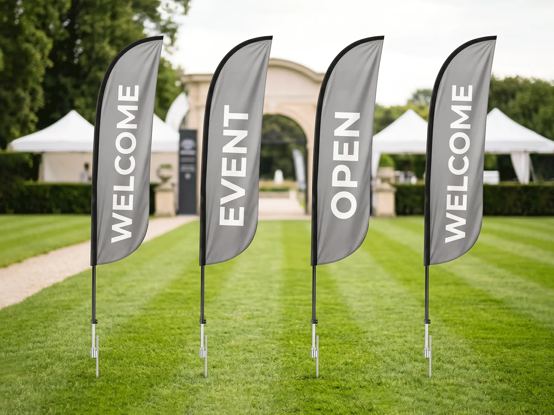 Econo Feather Flags - View 3