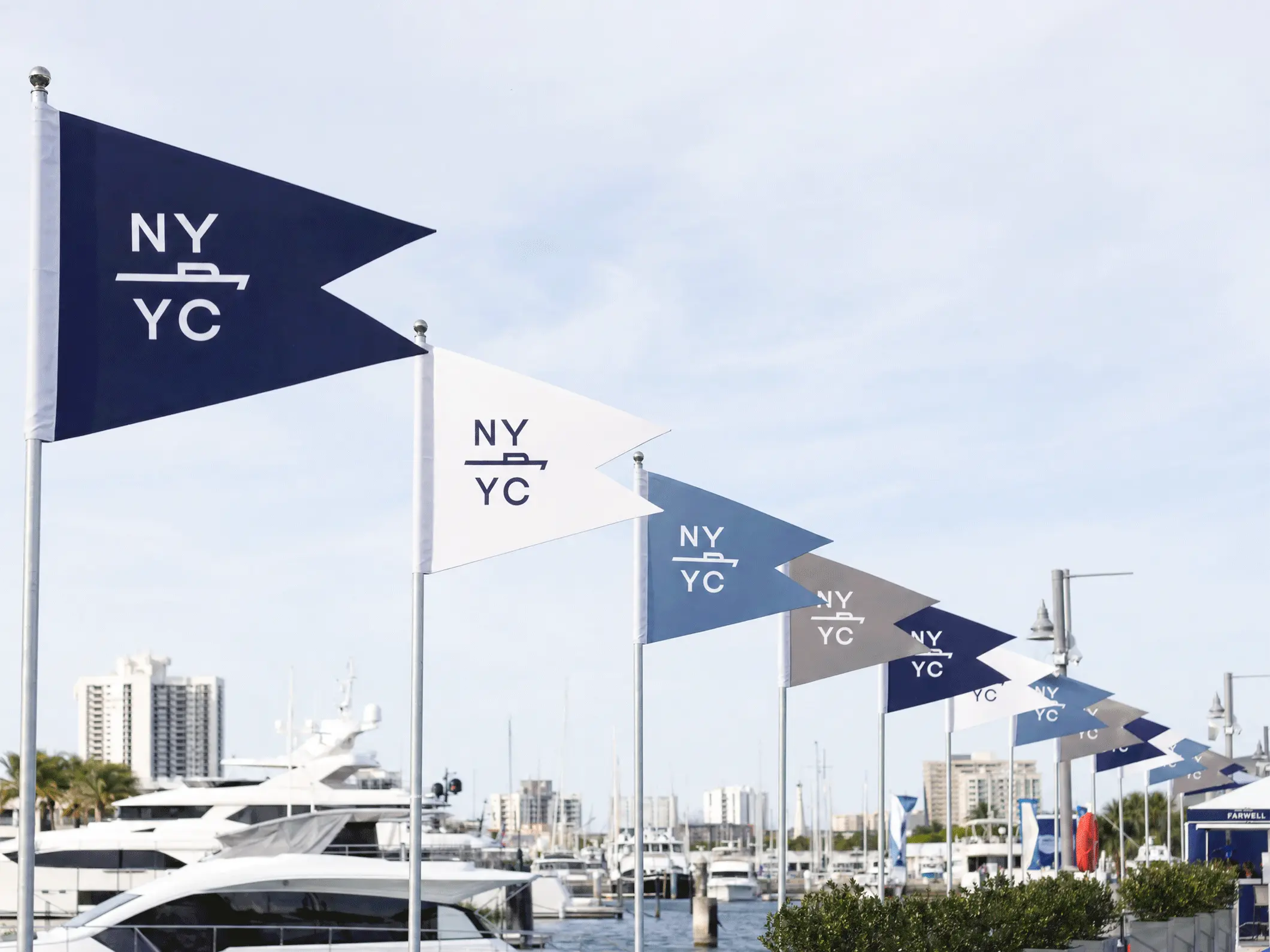 Custom Burgee Flags - View 2
