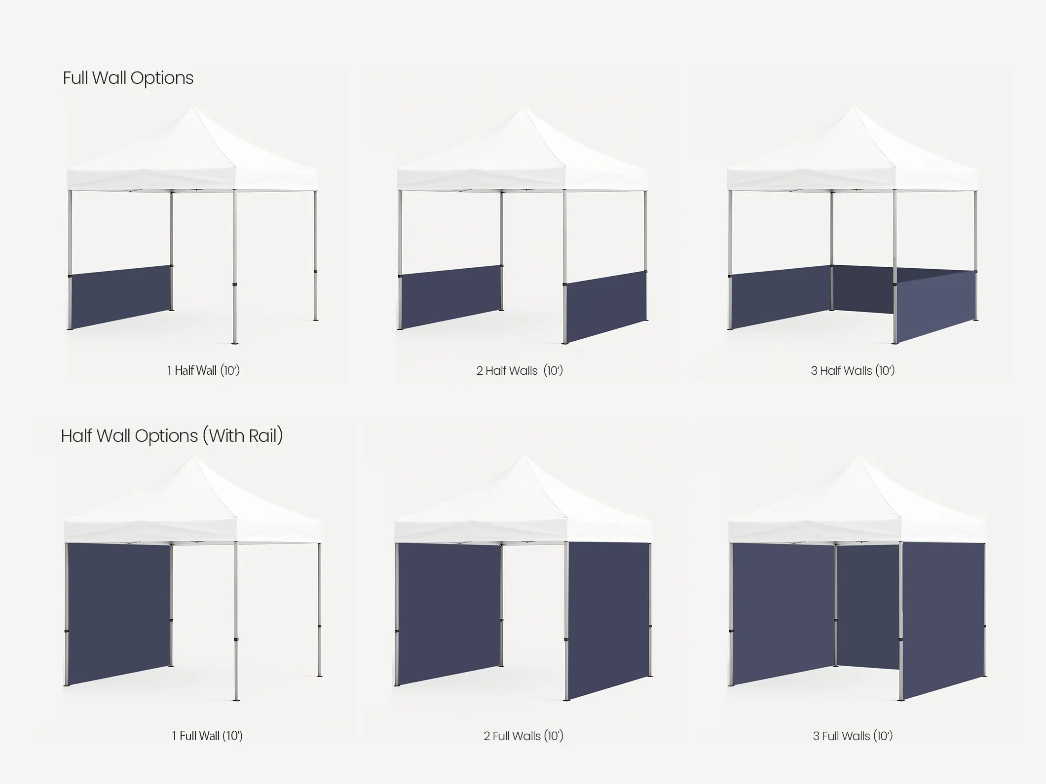 10' x 10' Custom Printed Canopy Tents - View 8