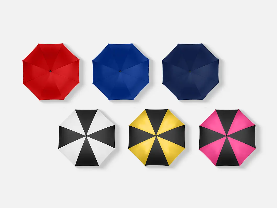 Automatic Wind-Resistant 8-Panel Umbrella - View 2