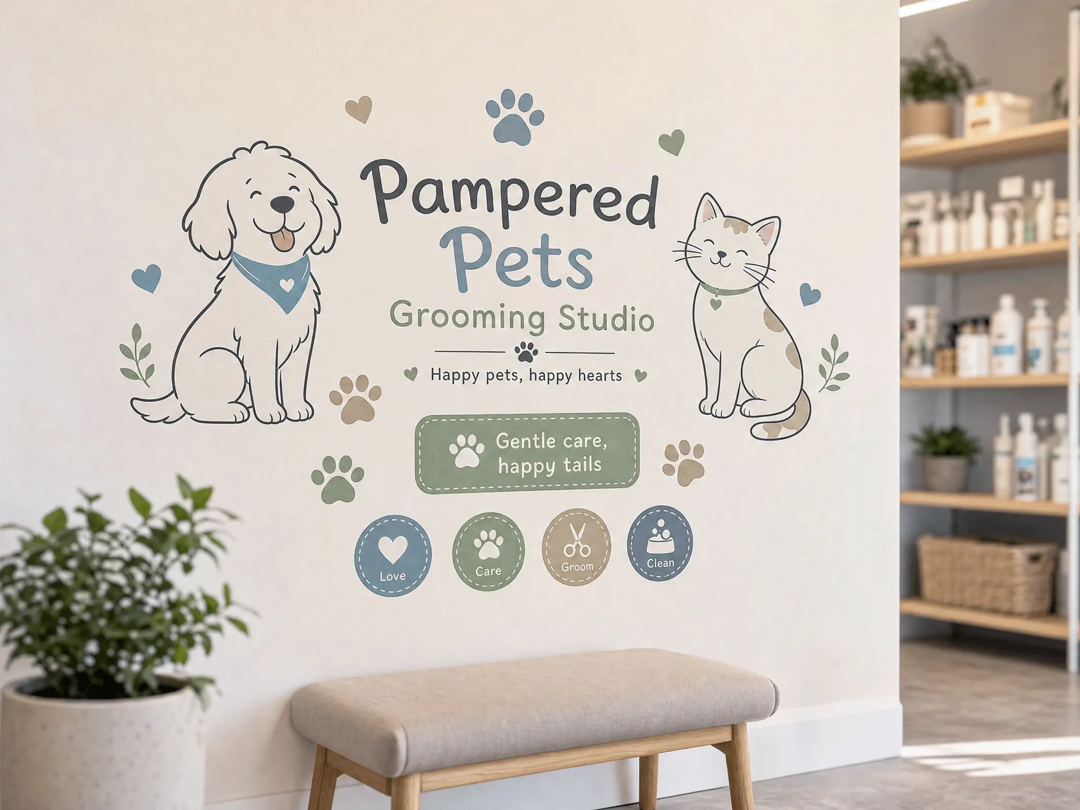 Wall Fabric Stickers - View 4