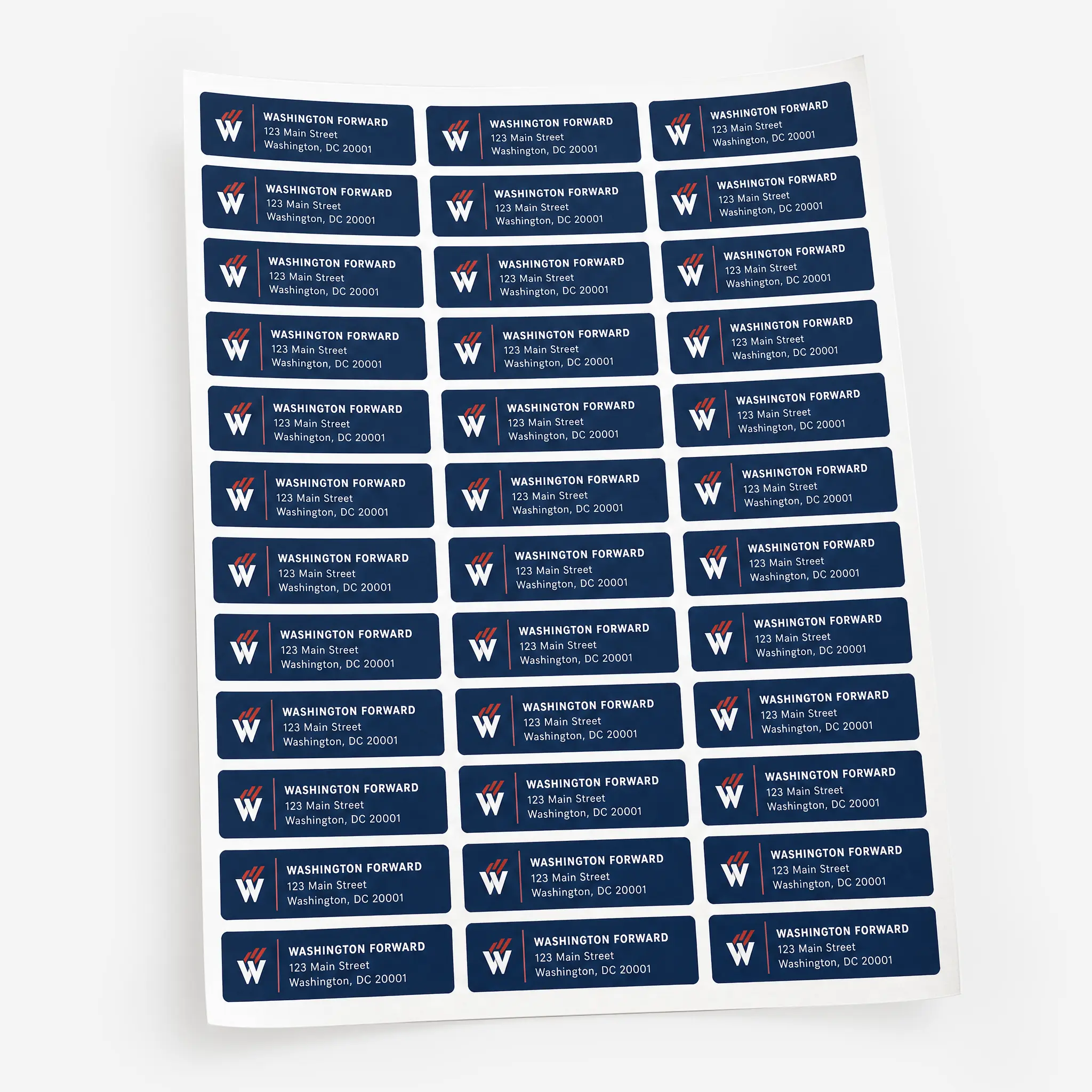 Return Address Labels