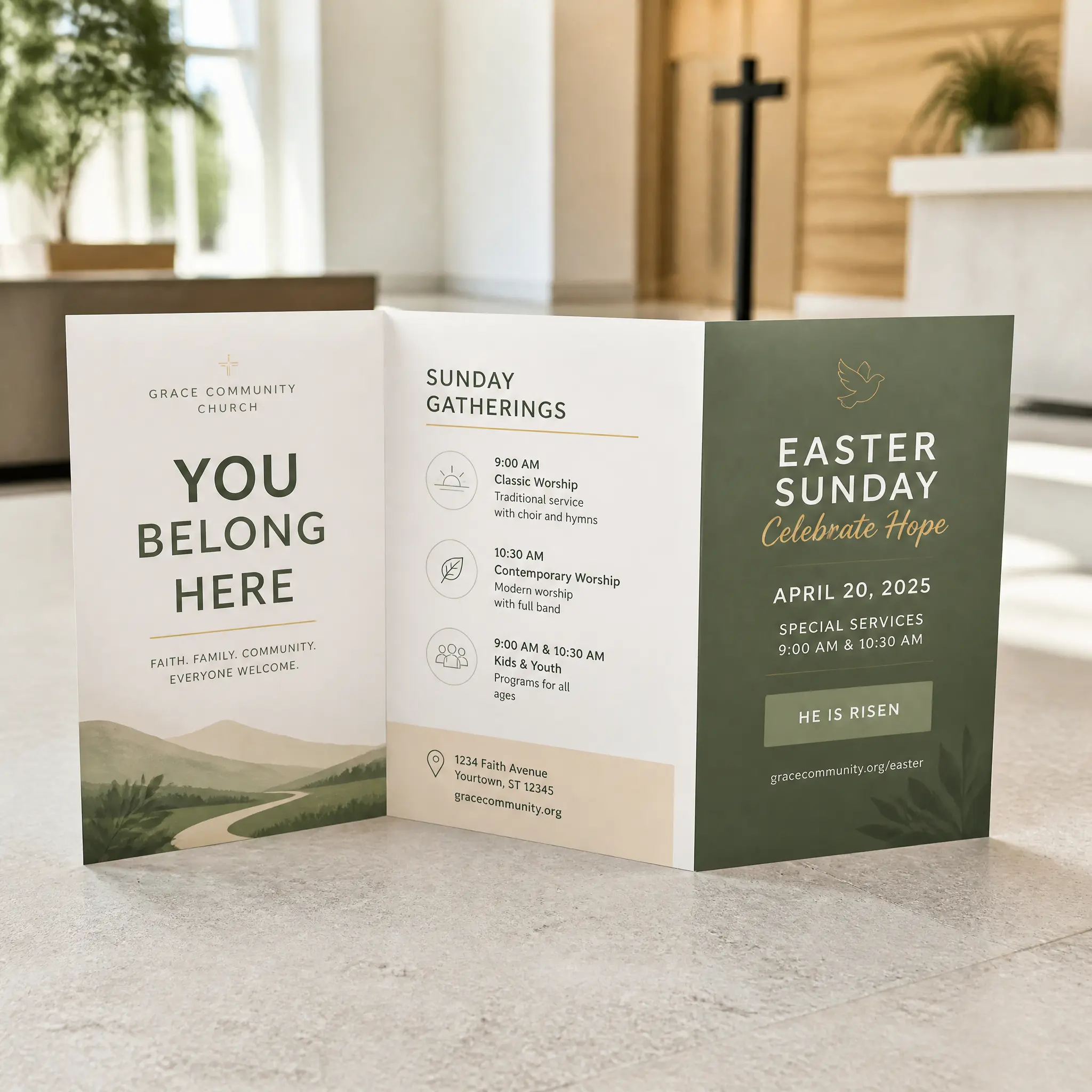 Z-Fold Brochures