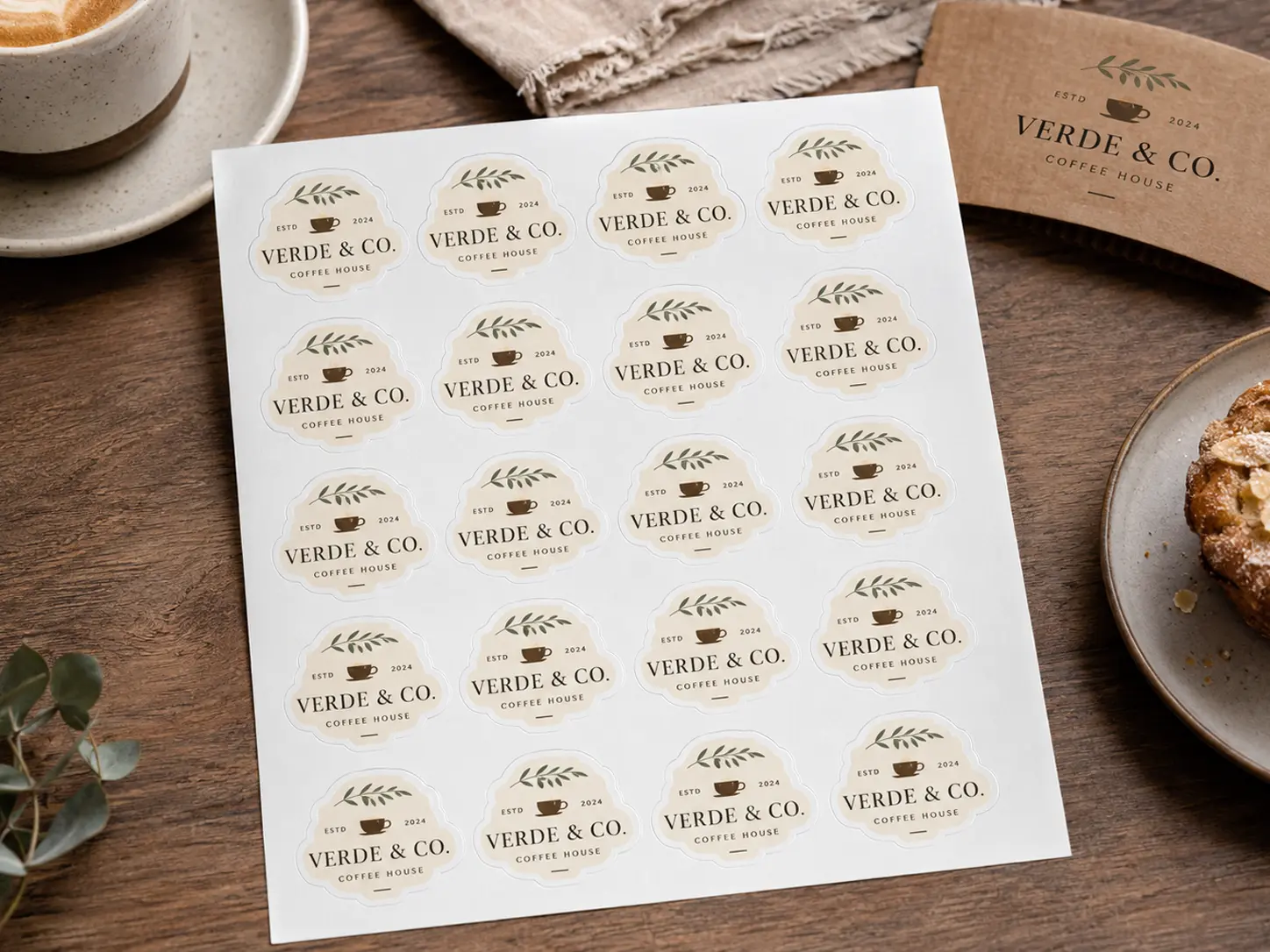 Die-Cut Sticker Sheets