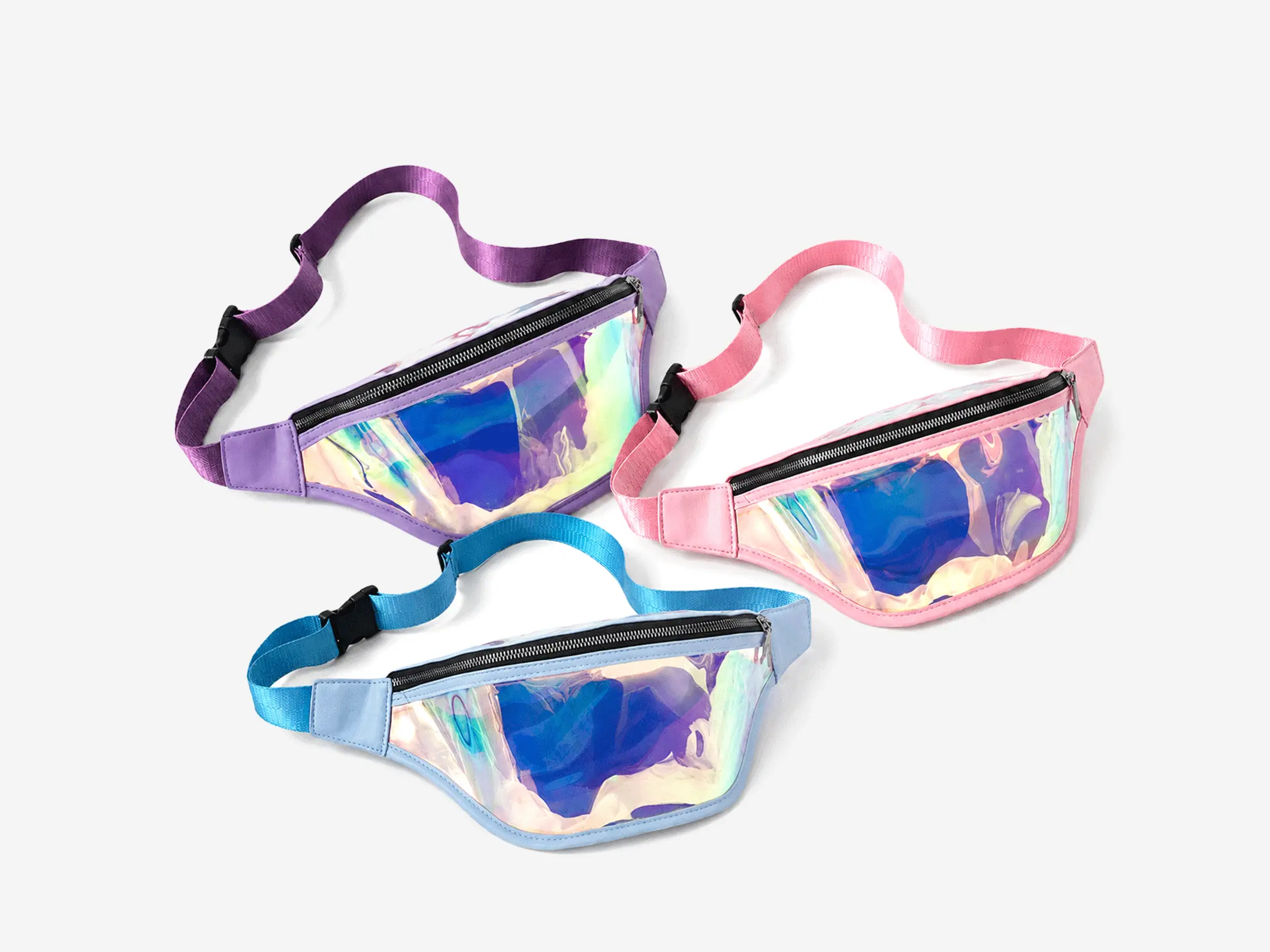 Iridescent PVC Waist Pack - View 2