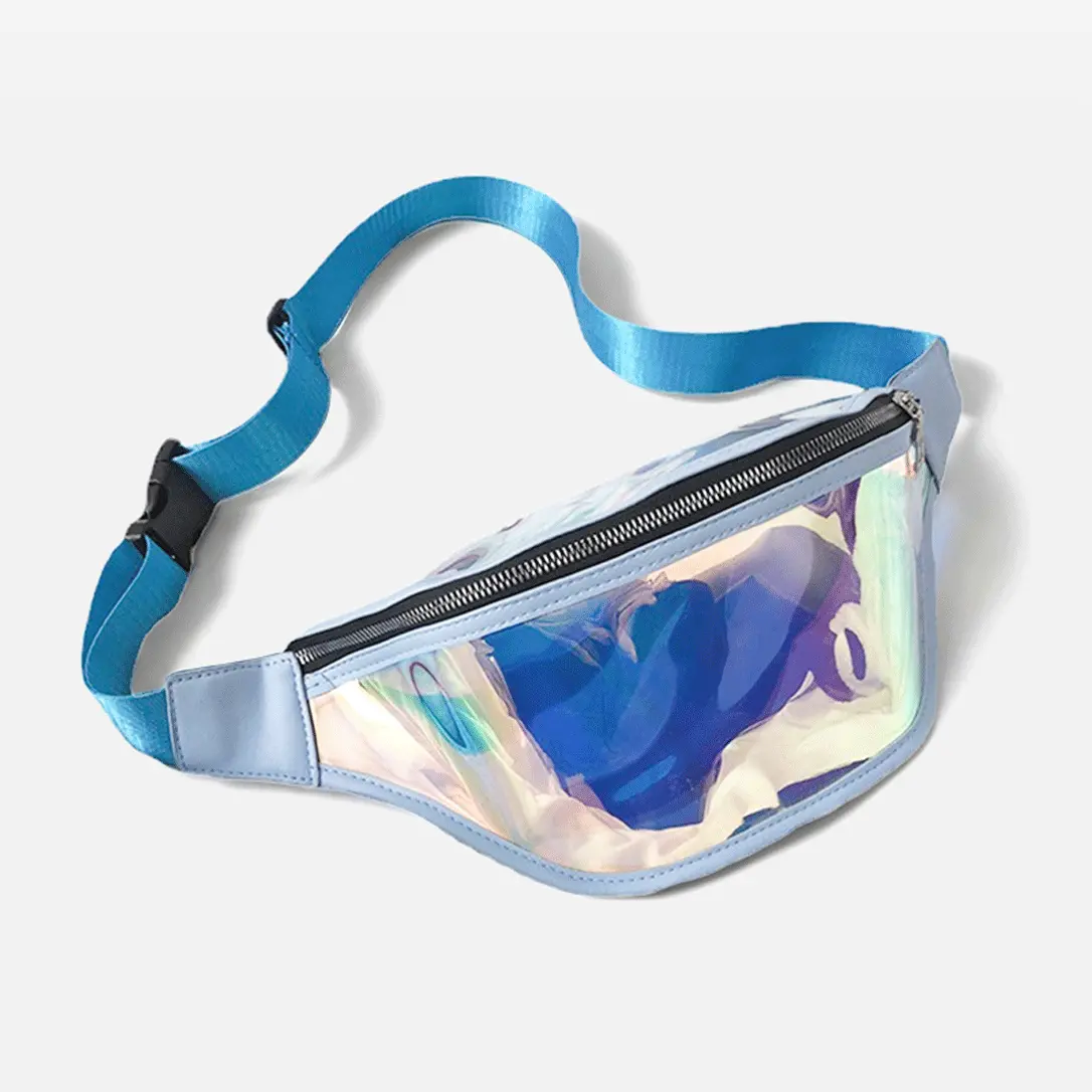 Iridescent PVC Waist Pack