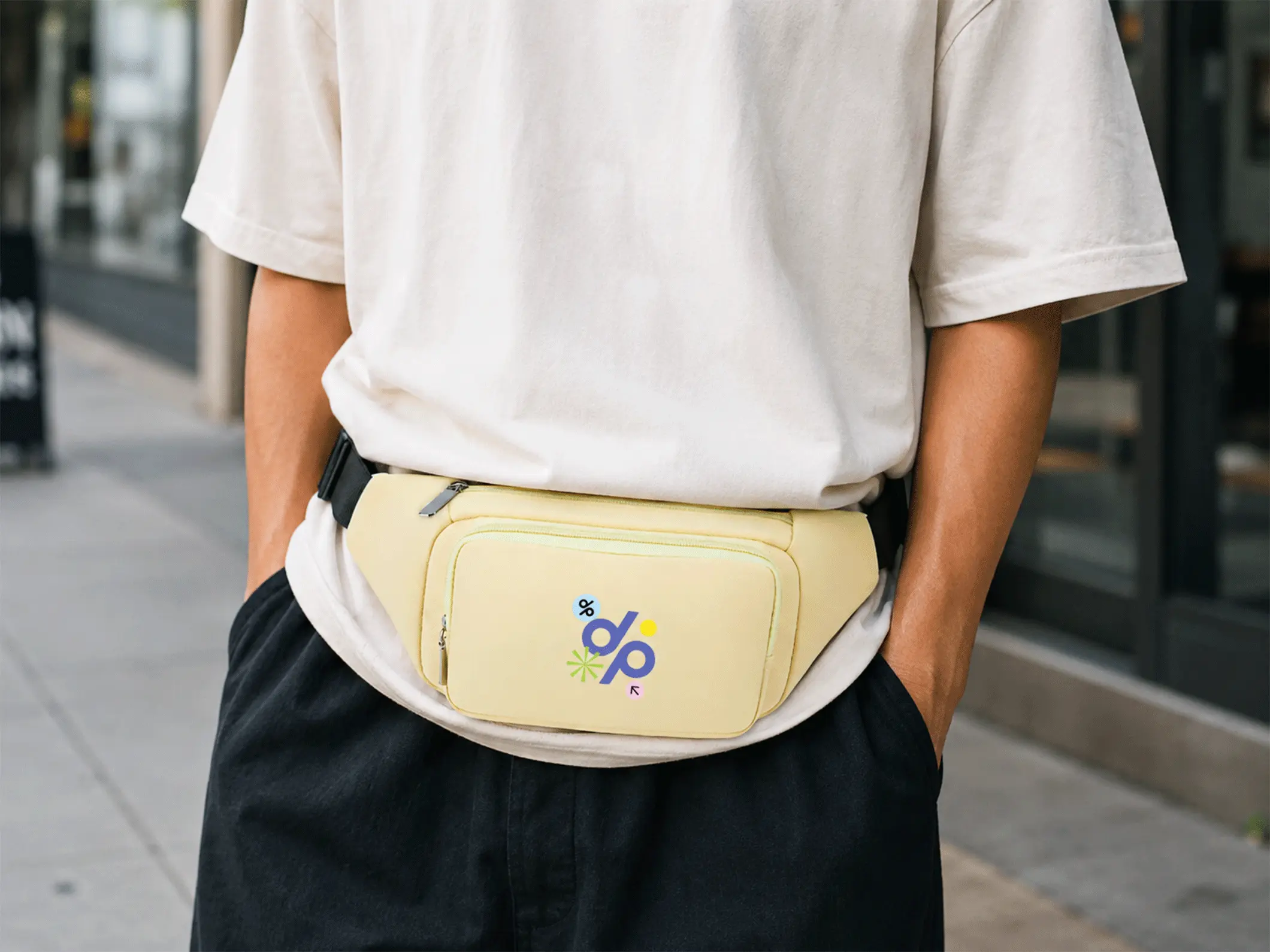 Waterproof Nylon Waist Pack - View 1