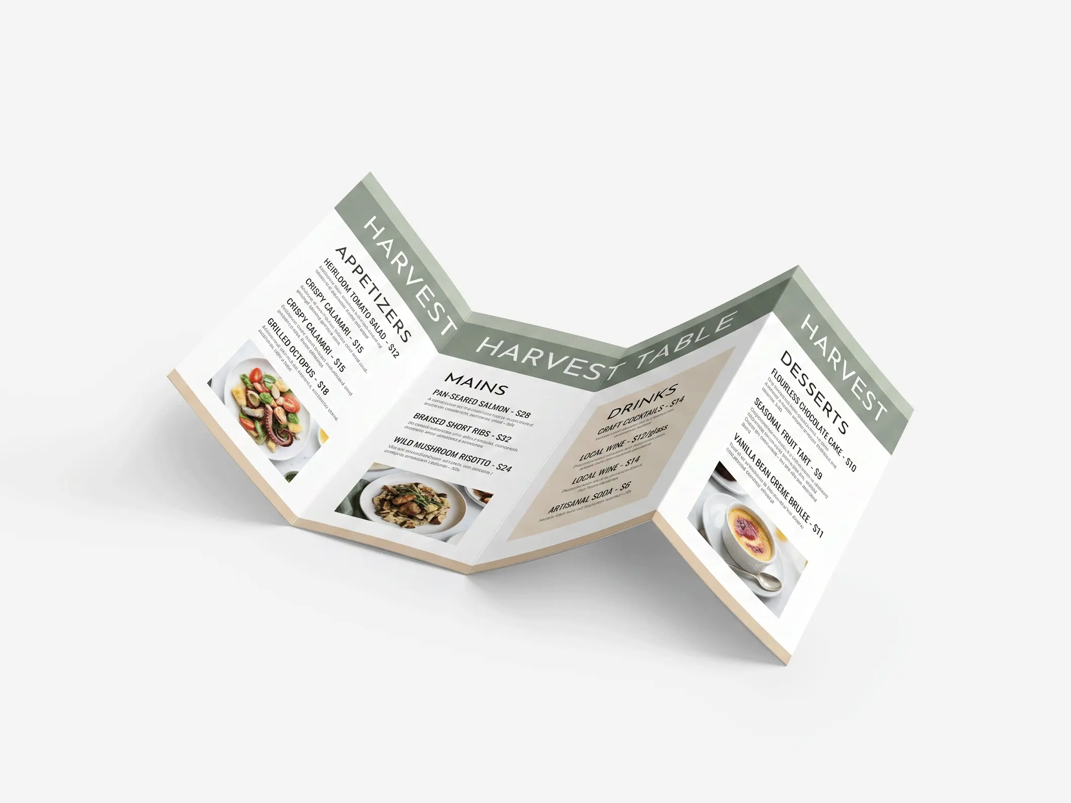 Pocket Menus
