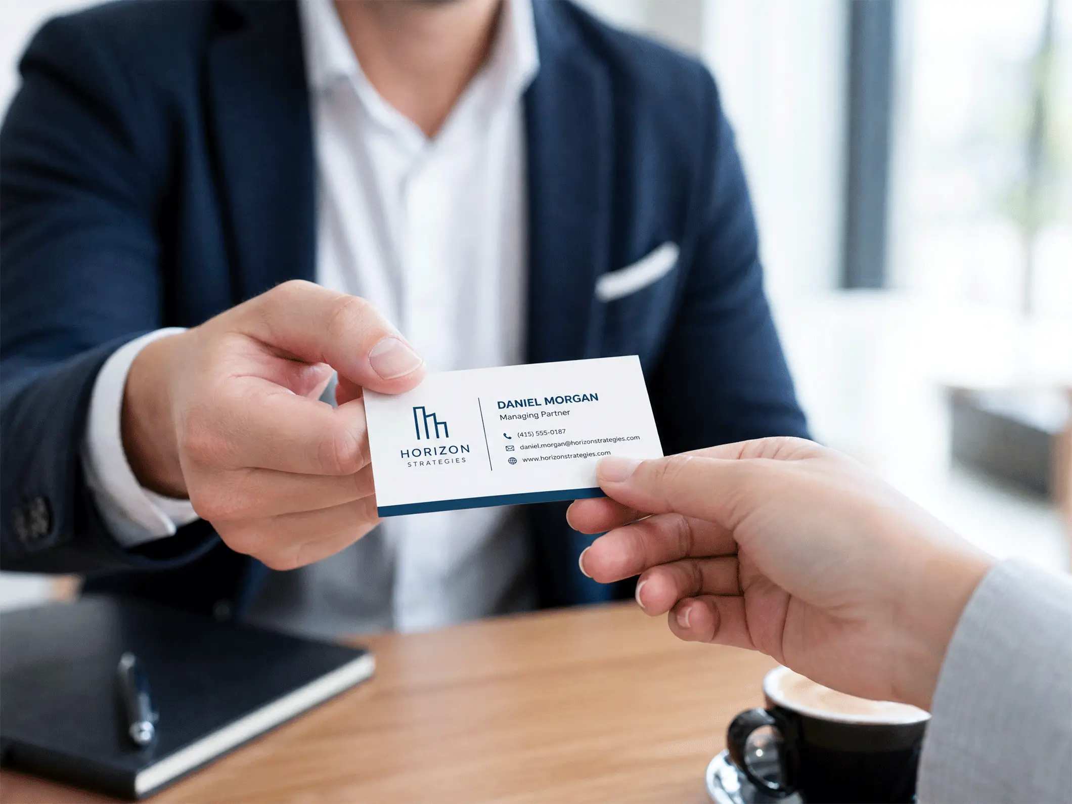 Standard Business Cards - View 3