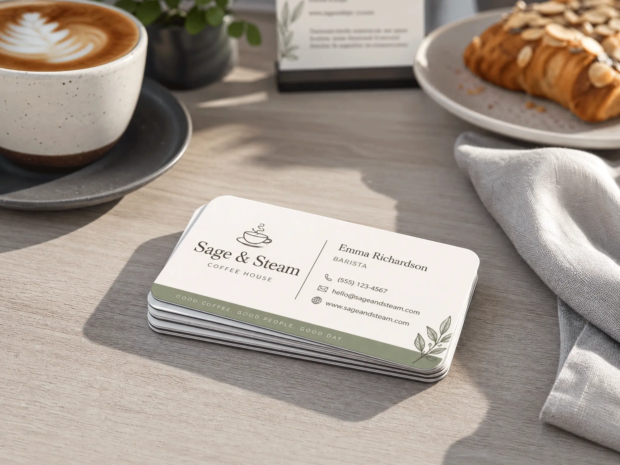 Standard Business Cards - View 1