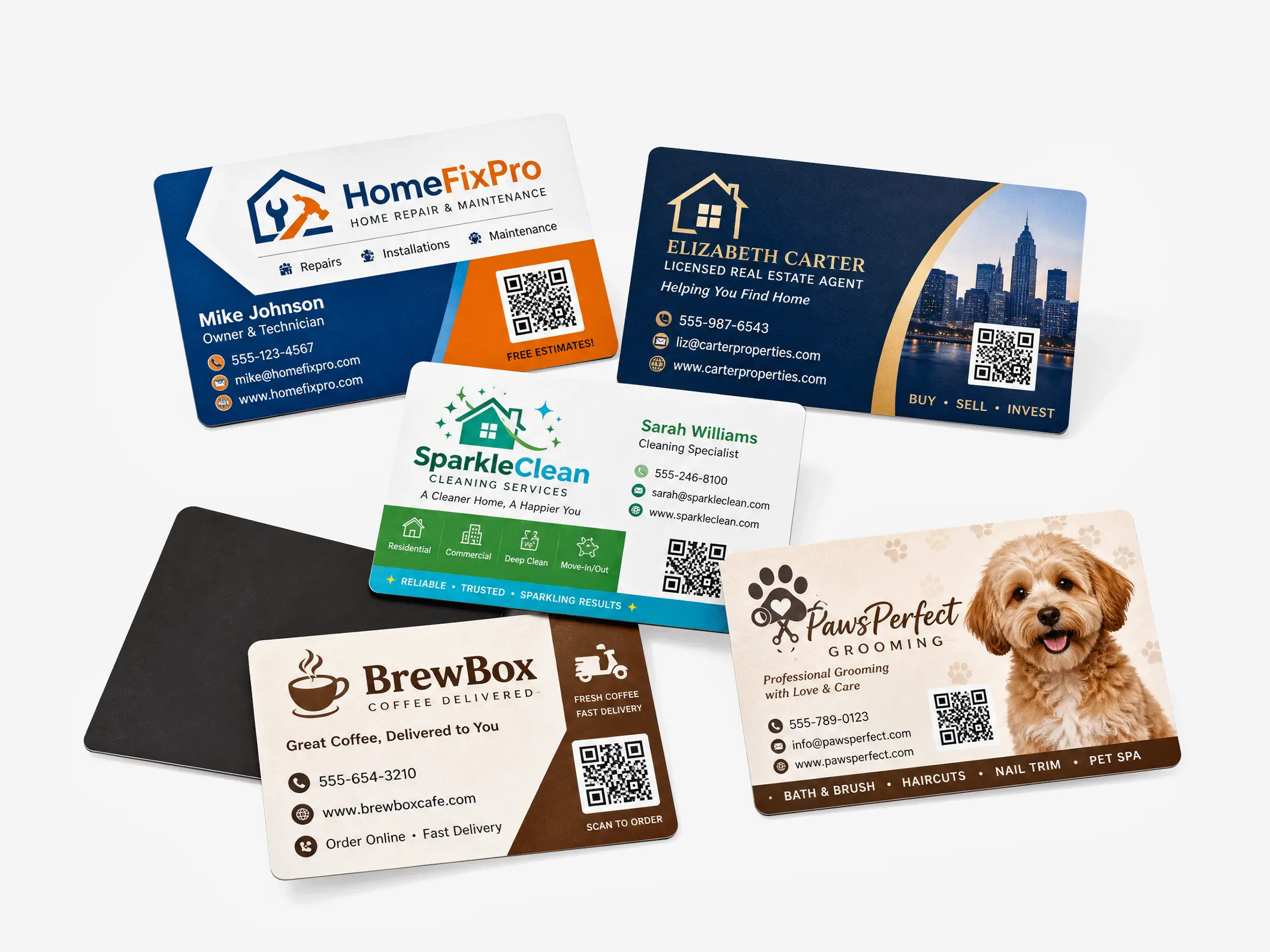 Business Cards Magnetic - View 2