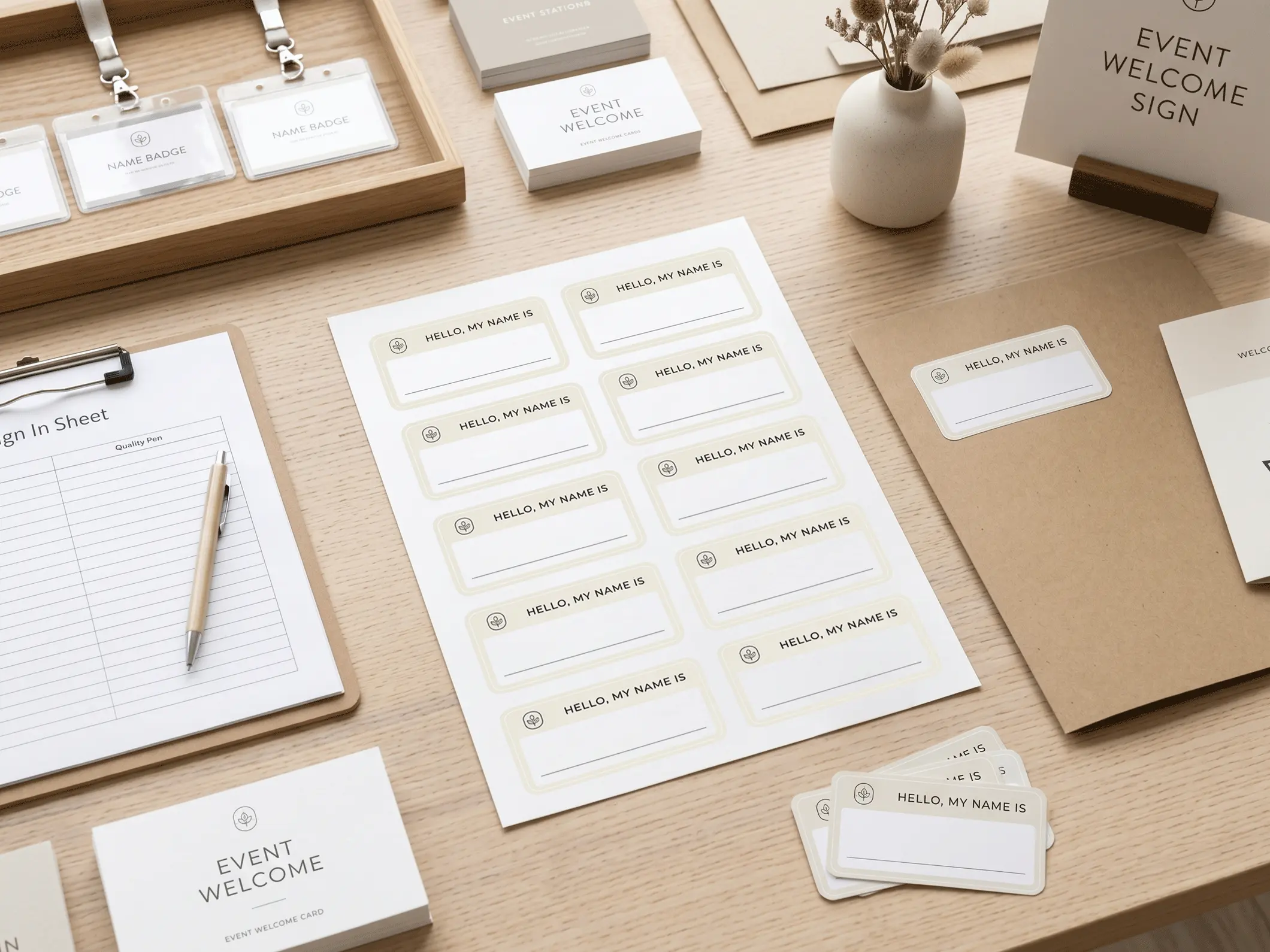 Name Labels - View 2