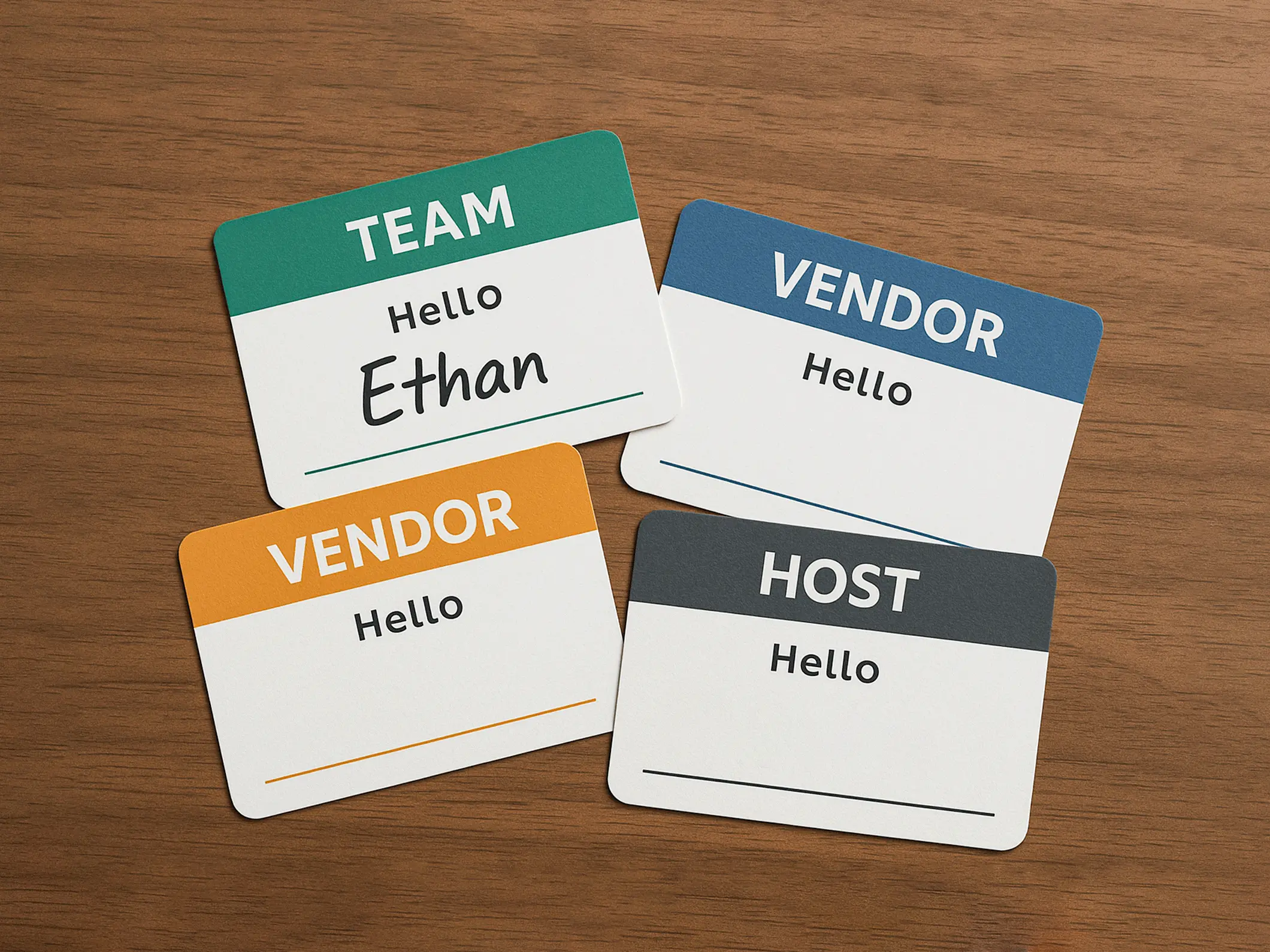 Name Labels - View 5