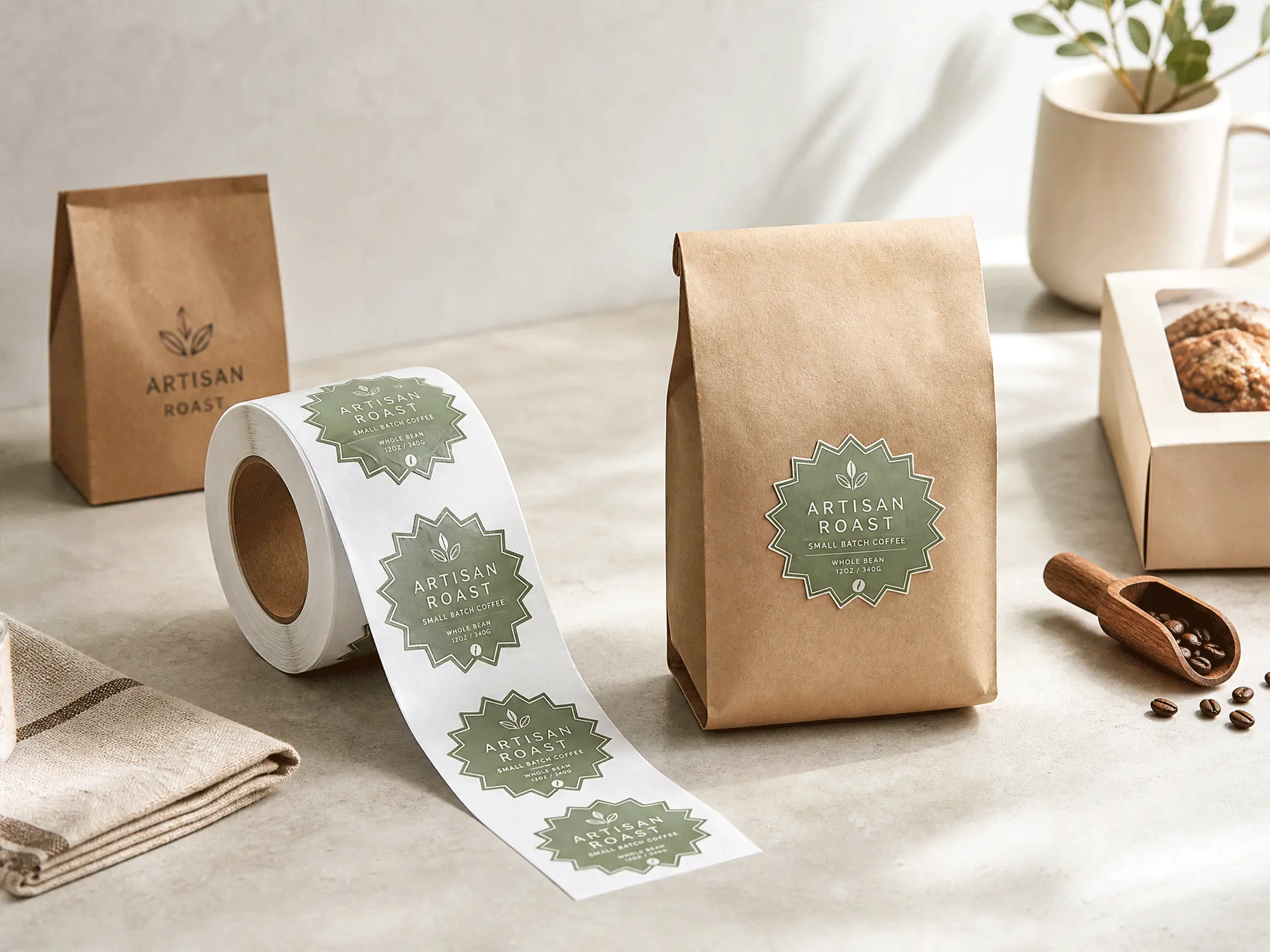 UV & Foil Roll Labels - View 4