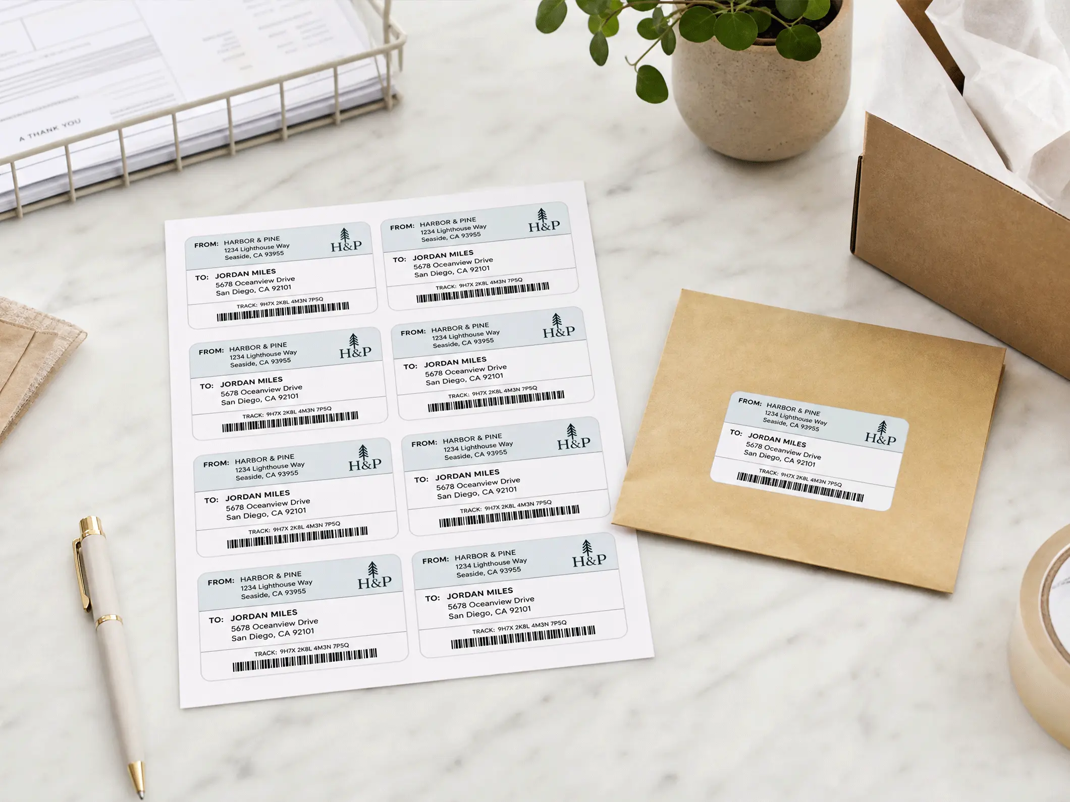 Mailing Labels  - View 2