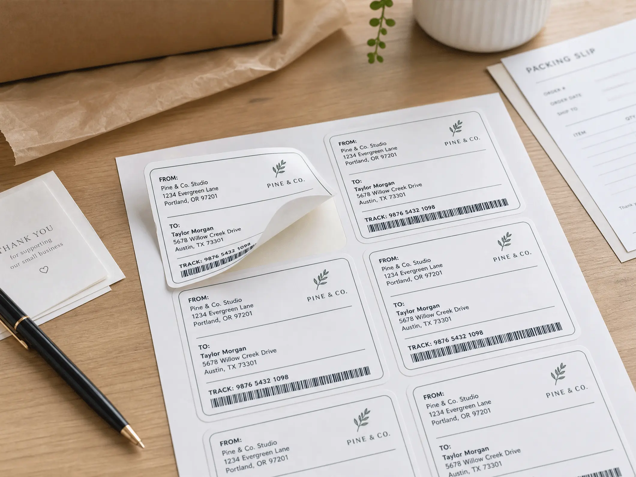 Mailing Labels  - View 3